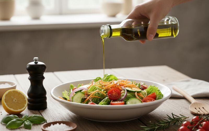 ¿Cuál es el mejor aceite para ensaladas?